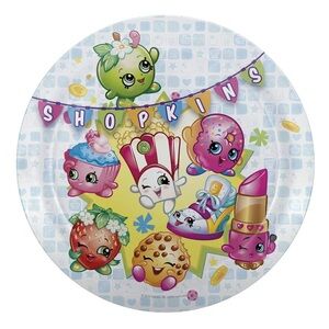 Shopkins Children’s Melamine Plate 8”